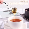 Miniatyrbillede 2 af 5: Honning- og Marmelade Ske, 4 stk Rustfrit Stål Skeer, Dessert Ske, Spiral Bestik, Marmelade Glas - yuhao