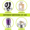 Miniatyrbild 4 av 5: Jetec Cup Display Stand Turner Roterande Kristall Displaybas 360 Grader Tumblers Cup Display
