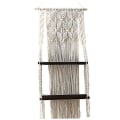 Pikkukuva 1 / 4: Bohemian Macrame-seinävaatehylly, käsin kudottu seinävaate säilytyshylly