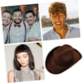 Miniatyrbillede 7 af 8: Party Cowboy Hatte Damehatte Cowgirl Hat