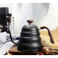Miniatyrbillede 5 af 5: 1l Rustfrit Stål Te- og Kaffekedel med Termometer og Dripper