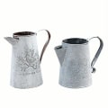 Miniatyrbillede 3 af 4: Vintage Vandkande Fransk Stil Shabby Chic Metalkande