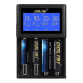 Miniatyrbilde 1 av 5: Golisi 4-sporers Smart LCD Oppladbare Batterilader