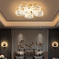 Miniatyrbillede 1 af 5: 4-lyses 5-lyses 40cm Unikt Design Flush Mount Lys