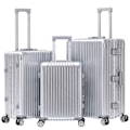 Miniatyrbillede 2 af 5: Højt Holdbar Rejsekufferter Check-in Bagage Kabine Bagage Charcoal Large 30''