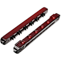 Miniatyrbillede 1 af 5: En Sæt Pool Cue Rack Vægmontering Stick Rack Træ Billiard Holder Stativ