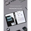 Miniatyrbild 4 av 5: A4-mapp, Klämmapp, Konferensmapp för Anteckningsblock, Konstlädermapp Arbetskrivning