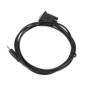 Pikkukuva 3 / 5: Db9 9-nastainen Vga-kaapeli, db 9 -naaras 3,5 mm (1/8 tuumaa) stereomies-sarja-datakaapeli - 6 jalkaa