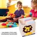 Miniatyrbillede 3 af 4: Legetøjsopbevaringsboks - Børneopbevaringsboks - Foldsammenliggelig Cube - Familie Pindsvin