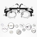 Pikkukuva 1 / 5: Säädettävä silmän optometrian metallikehys kokeilulinssin kehykselle