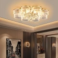 Miniatyrbilde 3 av 5: 4-lys 5-lys 40 cm Unik Design Flush Mount Lys