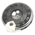 Miniatyrbild 5 av 5: 13-tons Gitarrbas Tuningverktyg, 13-rörs Stämningsmunstycke Runda Stämmare 13-håls Stämmare Erhu Peking Hu Universal C-c Stämning (färg: vit+svart)