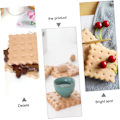 Miniatyrbillede 5 af 8: 2 stk. Cookie Coasters Sofabord med Opbevaring Æstetisk Værelsesindretning Coasters
