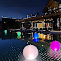 Miniatyrbilde 2 av 5: Zk-pool Toys 40cm LED-lysende strandball med 16 farger lys for festspill utendørs dekorasjoner