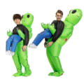 Miniatyrbillede 4 af 4: Oppustelig Kostume Kostume Til Voksne Børn Adult 150-195cm Green C