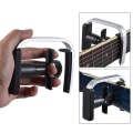 Miniatyrbilde 3 av 5: 1 Capo 1 Gitarplekter Sølv