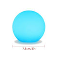Miniatyrbilde 2 av 5: Flytende LED-lys for basseng, oppblåsbar ball, RGB-farge