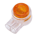 Miniatyrbillede 1 af 5: 50 stk Gule Knapgel Fyldte Telefontråd Butt Splice Uy Connector 2 Port