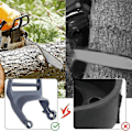 Miniatyrbilde 5 av 5: Kjedebremshåndtak Spak Frontbeskytter For Husqvarna 340 350 353 345 Motorsag