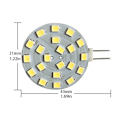 Pikkukuva 2 / 5: 10 kpl 2W G4 LED-levy Bi-pin-valo 200lm 21 LED SMD2835 Halogeeni Puck