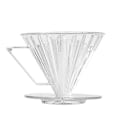 Miniatyrbillede 1 af 5: Kaffedripper Kaffeekande V60 Harpiks Tragt Dryp Kaffe Bærbar Maker Filter Kop Træholder Bryg