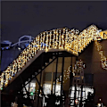 Miniatyrbillede 4 af 5: LED Isoplys Lys 3m 256 LED Fej Solar Dragegardiner Lys