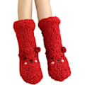 Miniatyrbild 1 av 5: Plush Golvsockor, färgglada Fuzzy Sockor för Kvinnor | Sockor för Kallt Väder