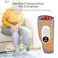 Miniatyrbillede 4 af 5: Ny Benmassage med Varme Kompression Blod Cirkulation Elektrisk Lufttryk Kalvemassage Muskelafslapning Ben Pressoterapi-yuhao 2pcs