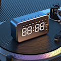 Miniatyrbild 5 av 5: Spegels Digital Väckarklocka Vattentät Trådlös Bluetooth-högtalare Väckarklocka