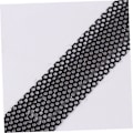 Miniatyrbillede 2 af 8: 2 sæt Støvbeskyttelsesetui Metalnet Computerkabinet Ventilation Blindplade Let at installere Sort 20 stk.*2