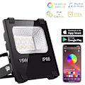 Miniatyrbillede 4 af 5: RGBW App LED Floodlight 15W Bluetooth Udendørs Smart Flood