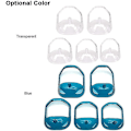 Miniatyrbilde 3 av 5: 5 stk. Salong Mustasje Skjegg Styling Mal Shaper Stell