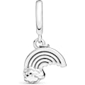 Miniatyrbild 2 av 5: Dangle-berlock i silver med regnbåge för Lmell-armband för kvinnor