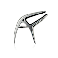 Miniatyrbillede 4 af 5: Ball Axis Dual Radius Capo Blå Stål Satin (sølv 1 stk)