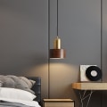 Pikkukuva 3 / 5: 15 cm riippuvalaisin, lyhtydesign, kupari, moderni