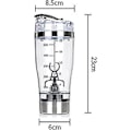 Miniatyrbilde 2 av 4: 600ml Oppladbart Mixerflaske USB BPA-fri Mixerkopp