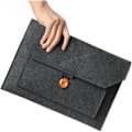 Miniatyrbilde 8 av 8: Rosa Laptopveske Filt Laptop Sleeve Lommer for Mus Mobiltelefonlader Datakabel