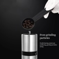 Miniatyrbilde 3 av 5: Hånddrevet espressokvern i rustfritt stål