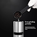 Miniatyrbillede 3 af 5: Hånddrevet Espresso Kaffe Kværn i Rustfrit Stål