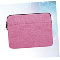 Miniatyrbillede 3 af 8: Beskyttende taske til bærbar computer 15,6'' Laptop Sleeve Case Bærbar Taske Lynlås Enkel Stilfuld Rosafarvet
