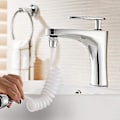 Miniatyrbillede 3 af 5: 360 Graders Drejelig Vandhane Sprinkler, Rotations Vandbesparende, Vandhane Forlænger, 1 Styk, Hvid