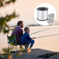 Miniatyrbillede 5 af 5: Flettet Fiskesnor 656 Fod Transparent Fiskesnor 08mm Diameter Stærk Nylontråd Slidstærk Robust Holdbar Reb
