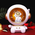 Miniatyrbilde 3 av 4: Astronaut Spargris med Månelys Piggy Bank Sparboks