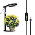 Miniatyrbillede 1 af 5: Bærbar LED-vækstlys med fuldspektrum timer og USB-ring