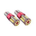 Pikkukuva 1 / 5: Auton LED-lamput Sisävalot Parkkivalot Kupu Lukulamput Xenon-korvaavat (2 kpl, Punainen)