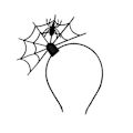 Pikkukuva 1 / 4: Halloween-hämähäkinverkko -hämähäkinpää Halloween-juhliin (musta hämähäkki) Yi-yuhao