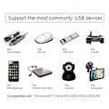 Miniatyrbillede 1 af 5: Vention A52 USB 3.0 M/F Forlængerkabel til Data Synkronisering