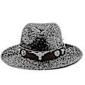 Miniatyrbillede 1 af 4: Klassisk Panamahat Sommer Solhatte Til Kvinder Mænd Strand Halmhat black