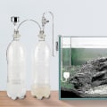 Miniatyrbilde 4 av 4: Akvariumflaskekork for DIY levende planter CO2-diffusor luftgenerator system Hot