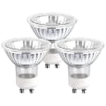 Pikkukuva 1 / 5: GU10 Halogeeni Lamput 35w Himmennettävät, 220v GU10 Halogeeni Spottilamput 2 Napaa, 400 Lm, 2800k Lämmin Valkoinen 3kpl, Valkoinen